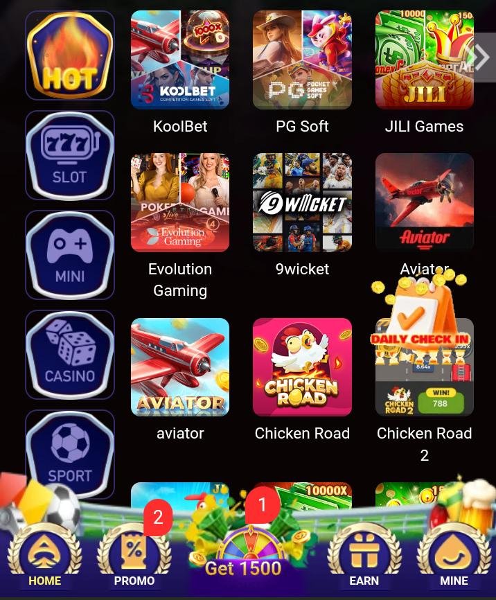 Game interface