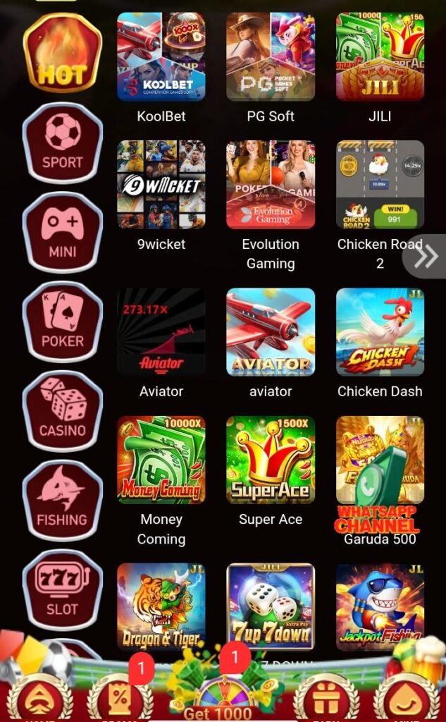 Game interface