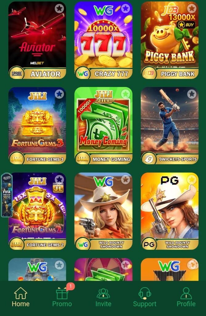 Game interface
