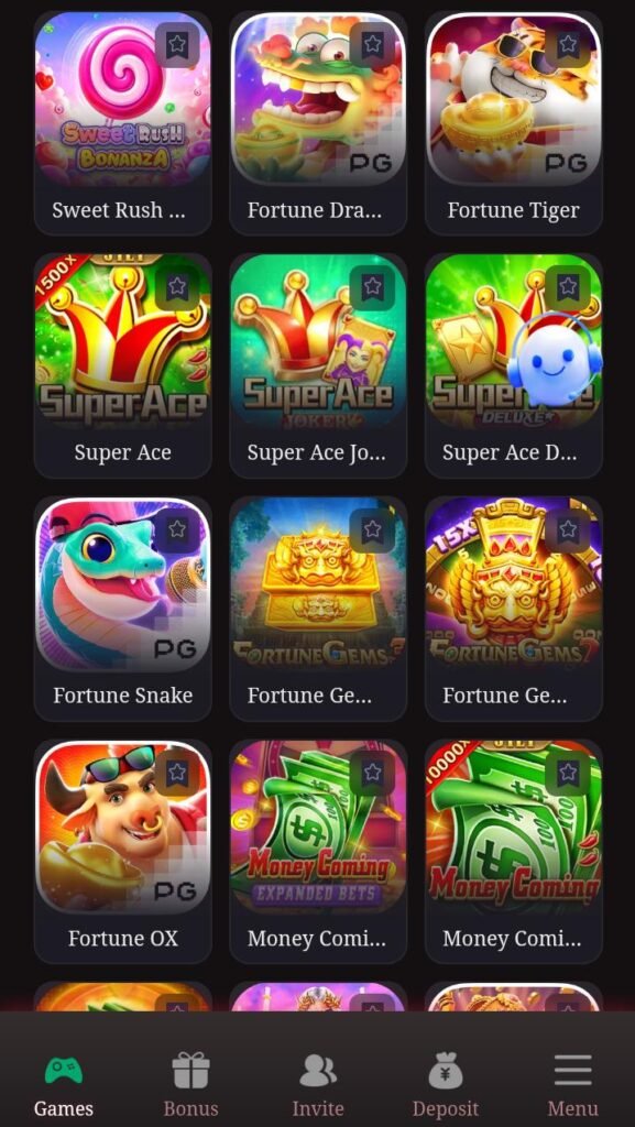 Game interface