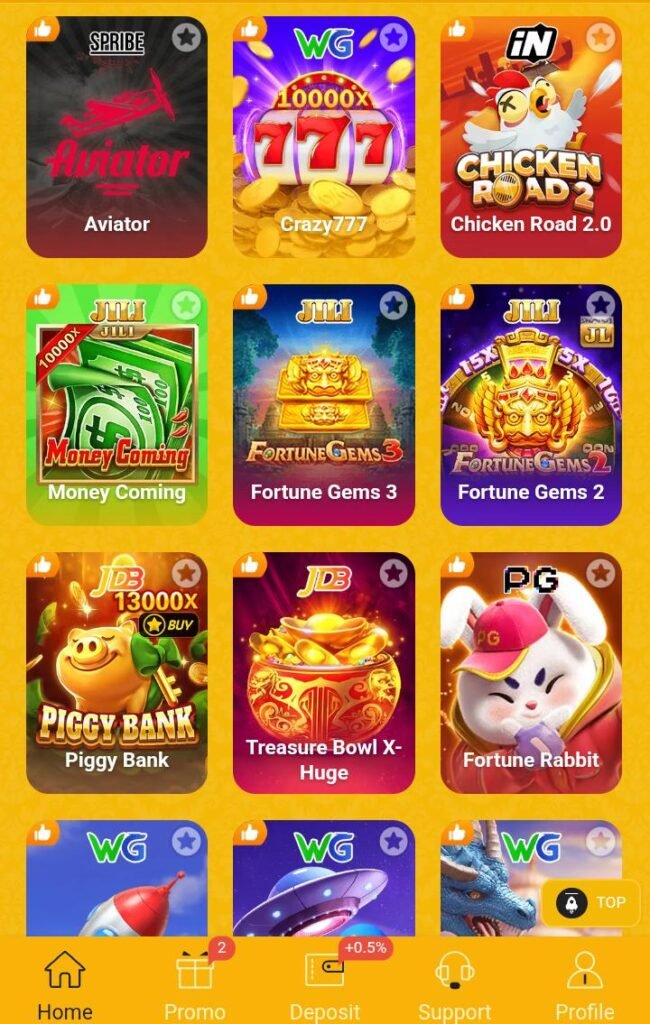 Game interface