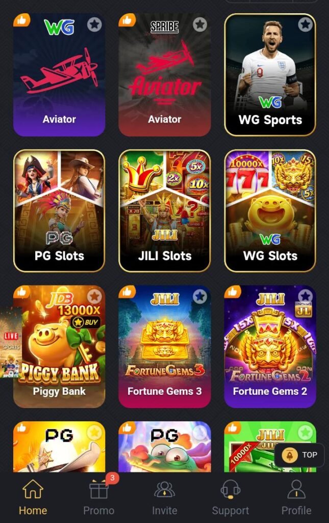 Game interface
