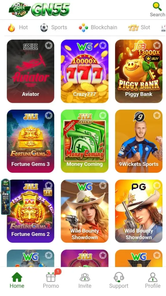 Game interface