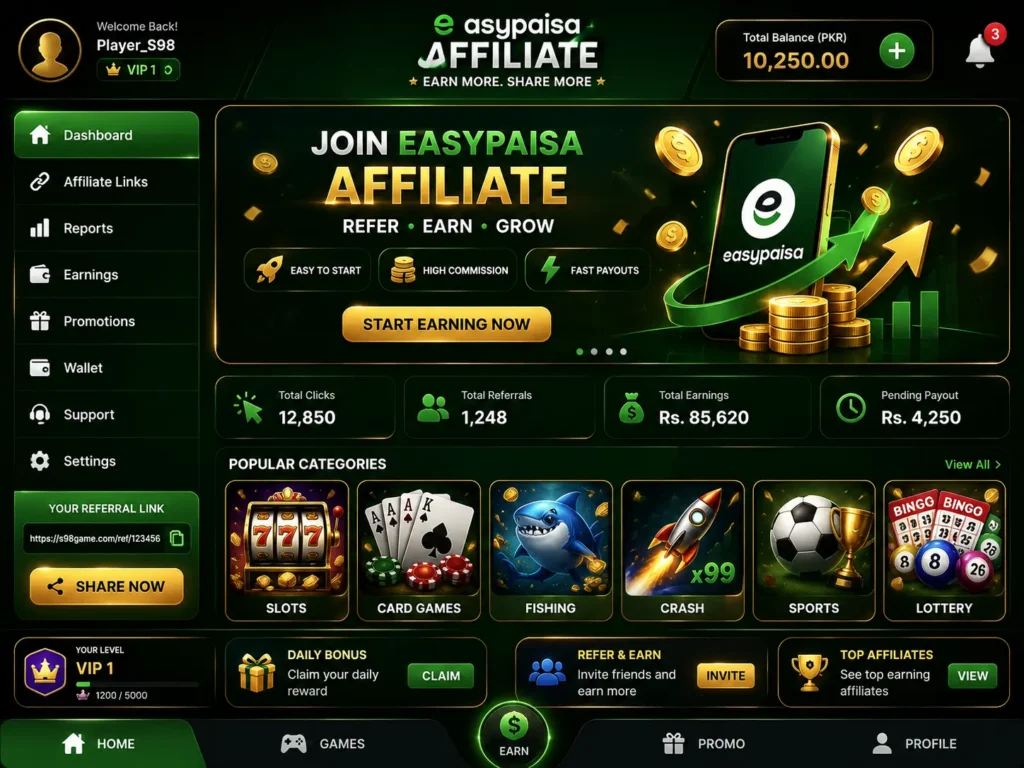 EASYPAISA Affiliate
